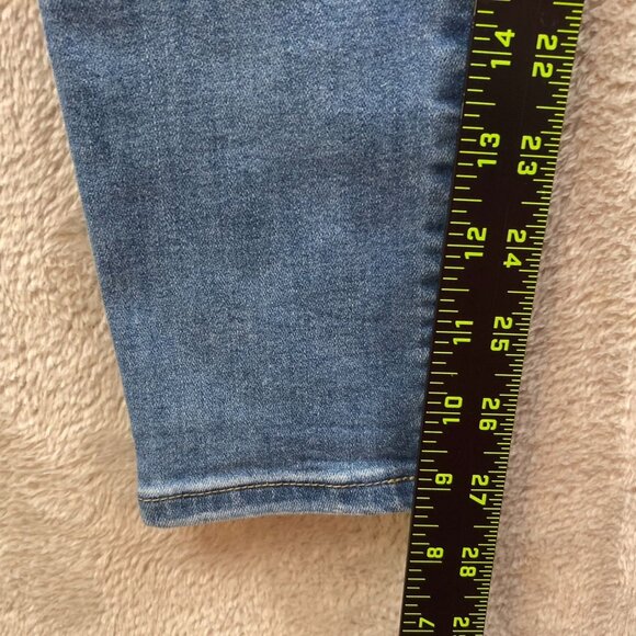 SO Womens Jeans Size 9 Ultimate Jegging High Rise Blue Denim Skinny Leg Casual - Picture 6 of 16